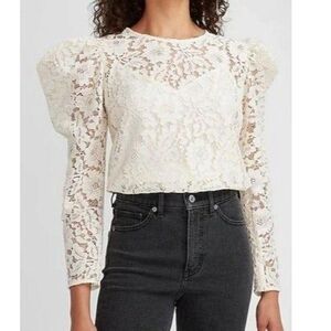 EXPRESS LACE PULLOVER TOP (759)